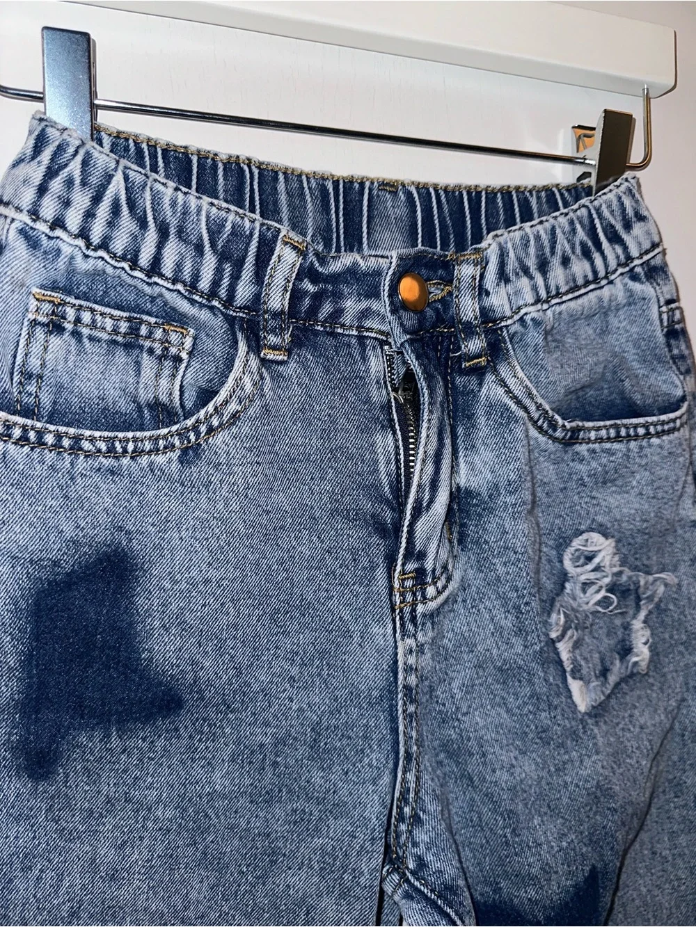 SHEIN soft denim